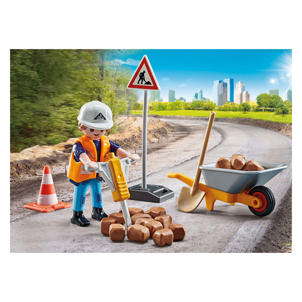 Playmobil City Action Wegenbouw 71045