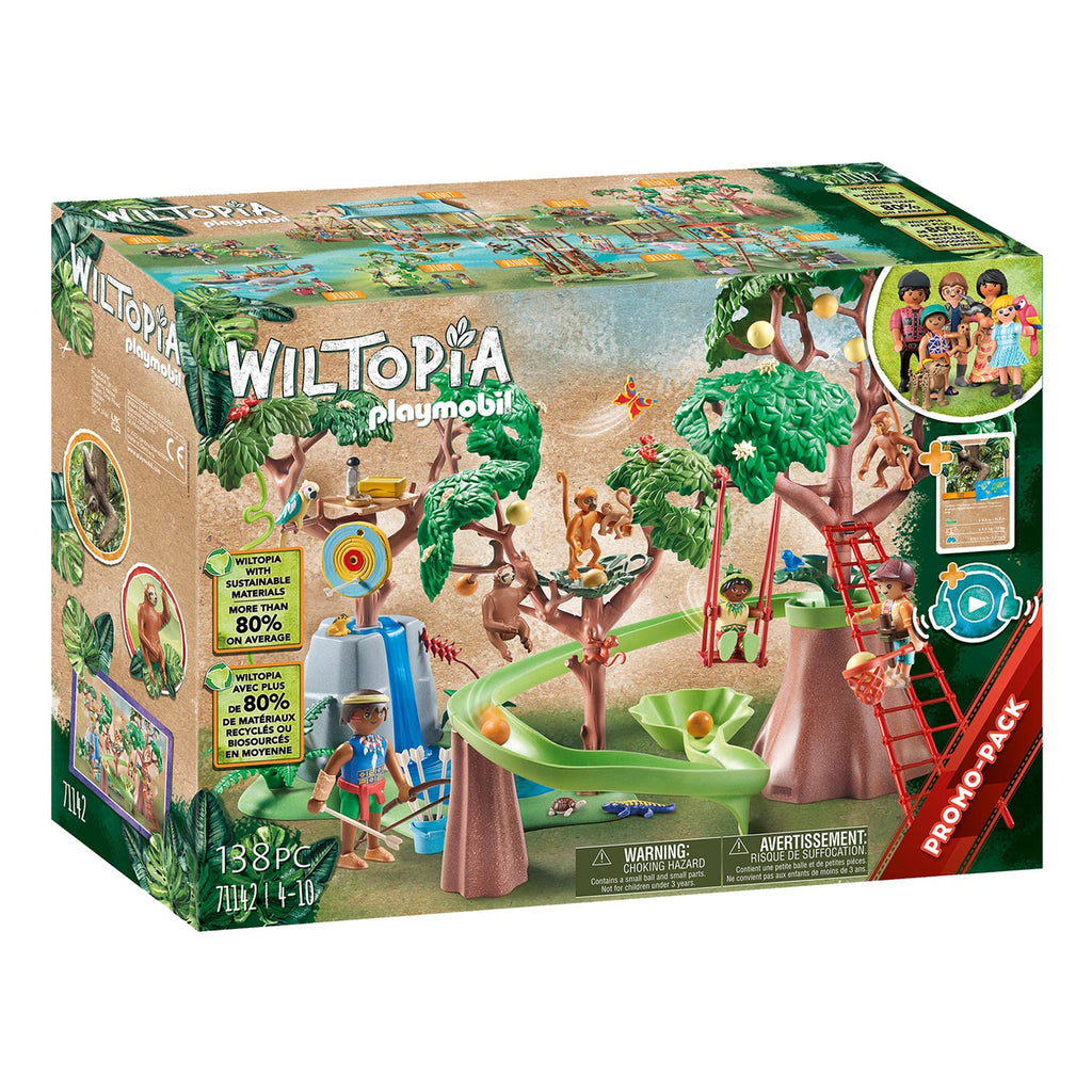 PLAYMOBIL Wiltopia Tropische Junglespeeltuin 71142