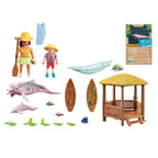Playmobil Wiltopia Peddeltocht met de rivierdolfijnen 71143