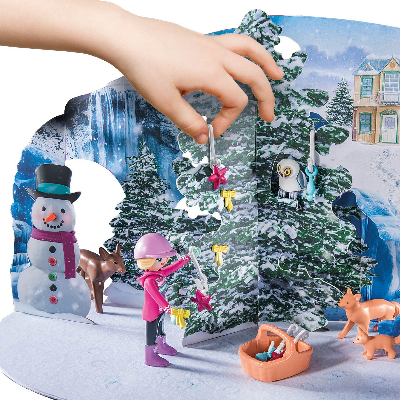 Playmobil Adventskalender Paarden: Kerst Sleerit 71345