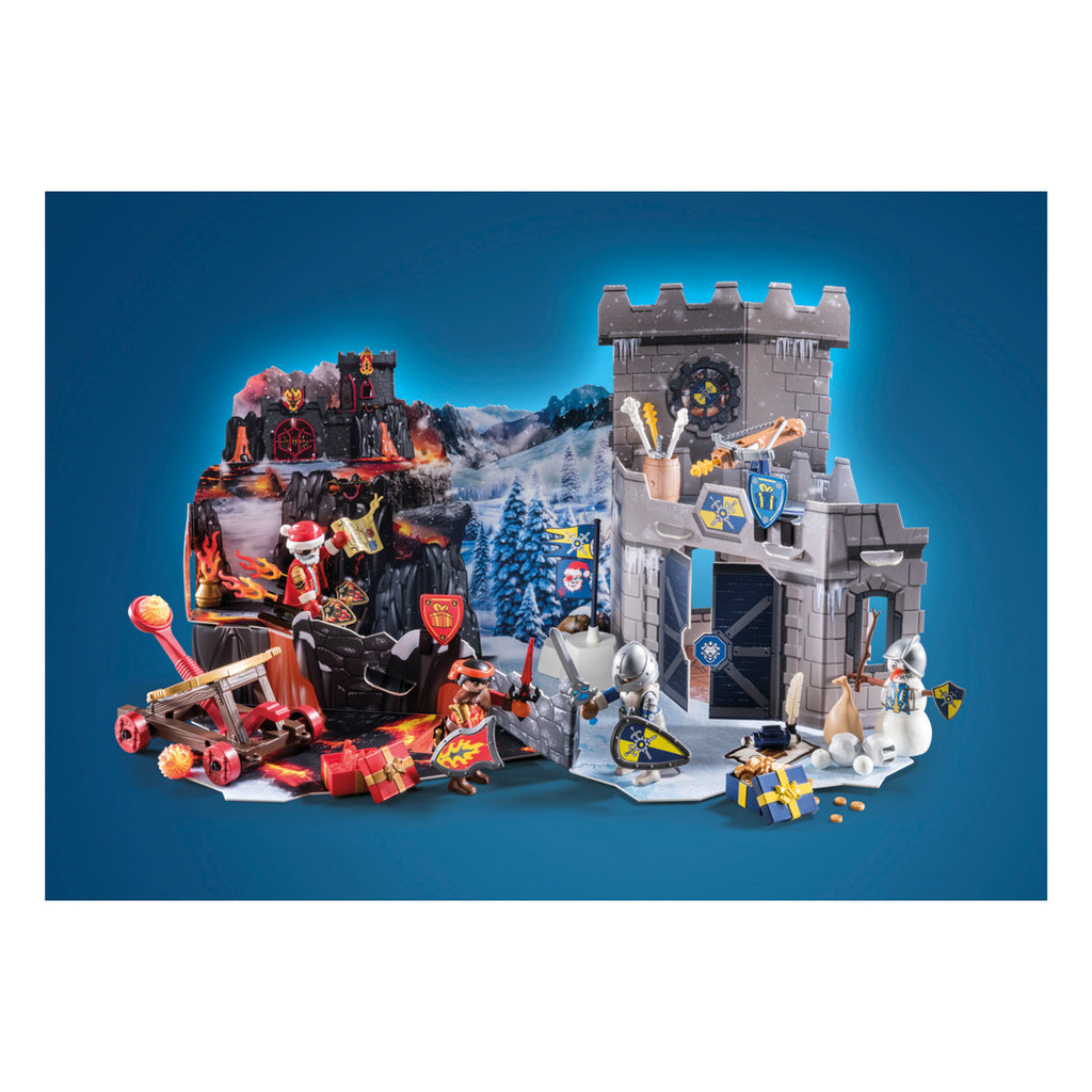 playmobil adventskalender novelmore strijd in de sneeuw 71346