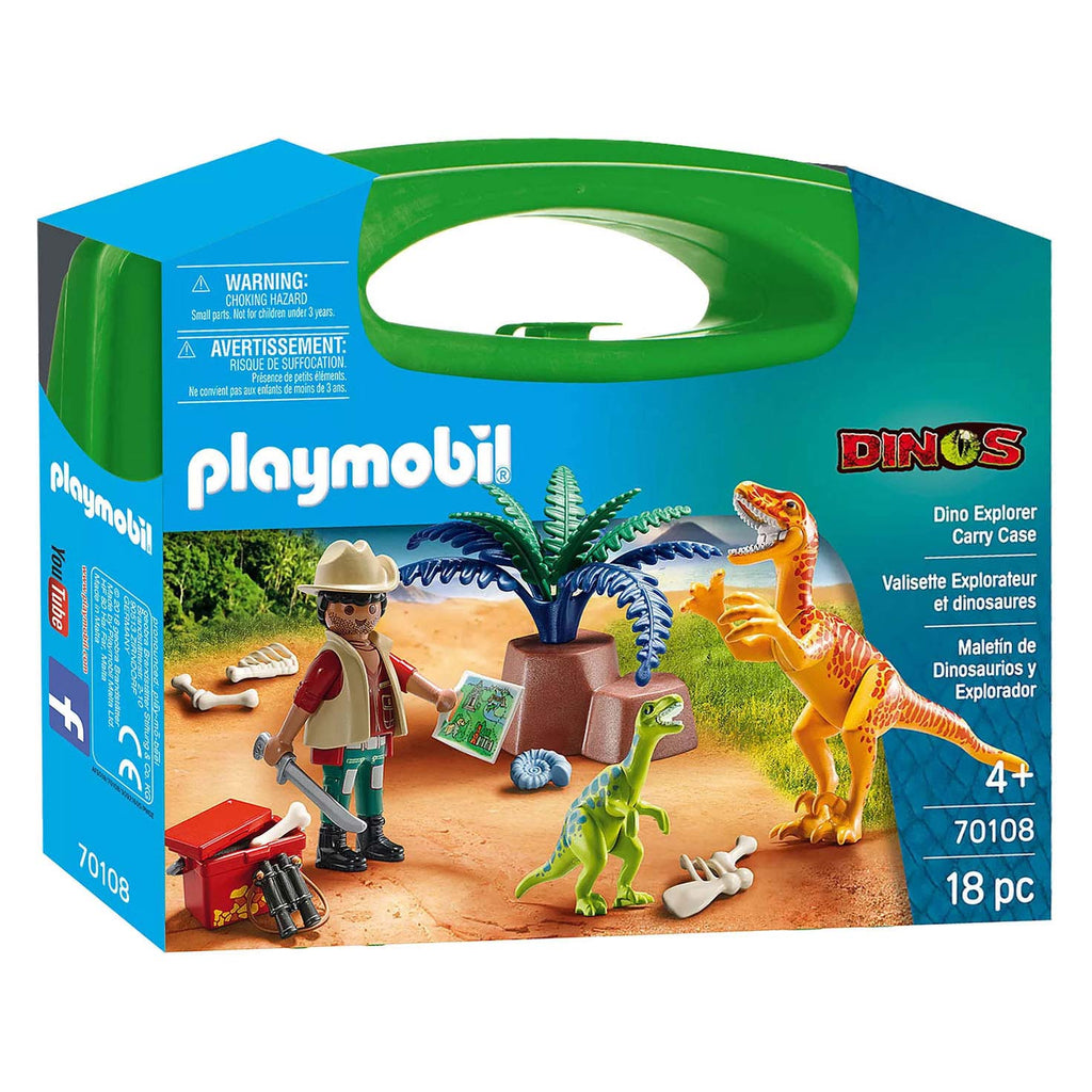 Playmobil Dinos Koffertje Explorer 70108