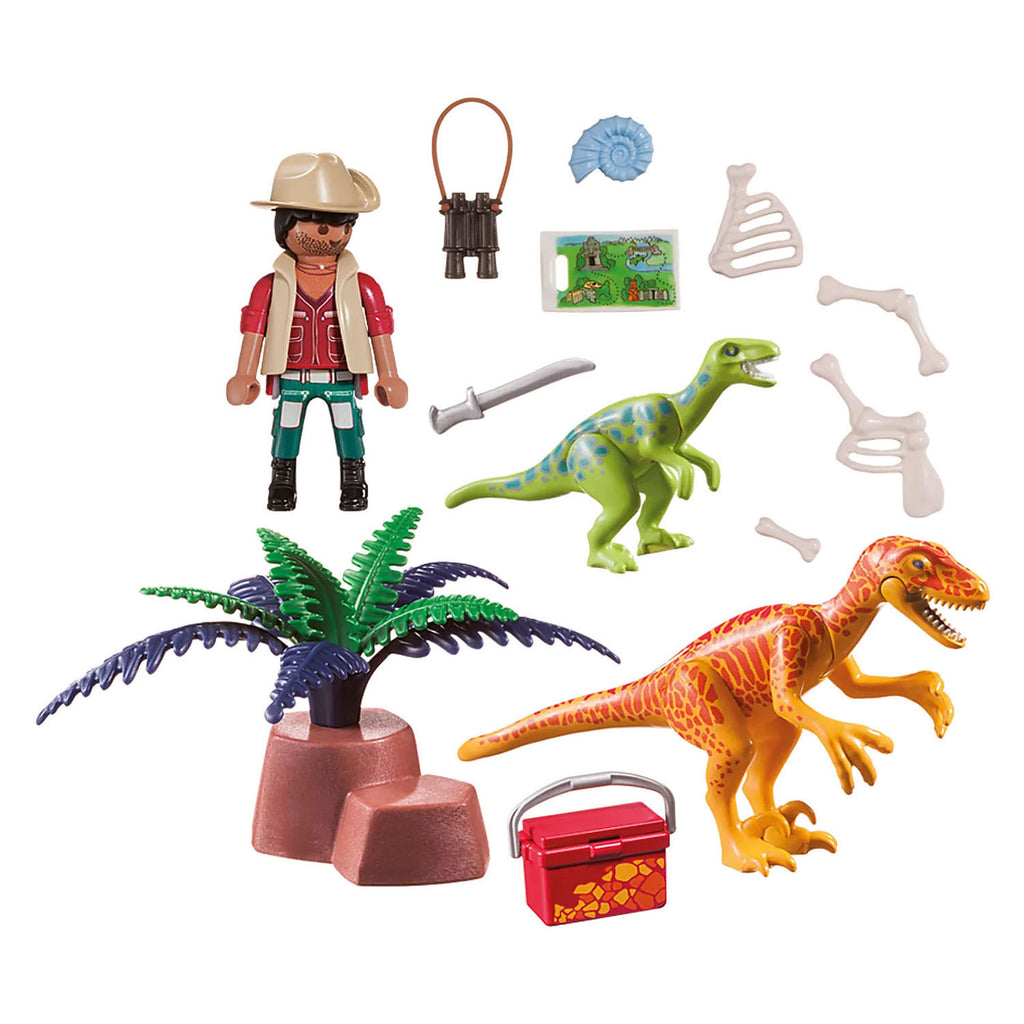 Playmobil Dinos Koffertje Explorer 70108