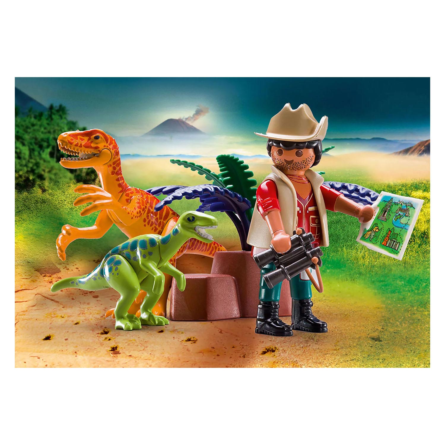 Playmobil Dinos Koffertje Explorer 70108