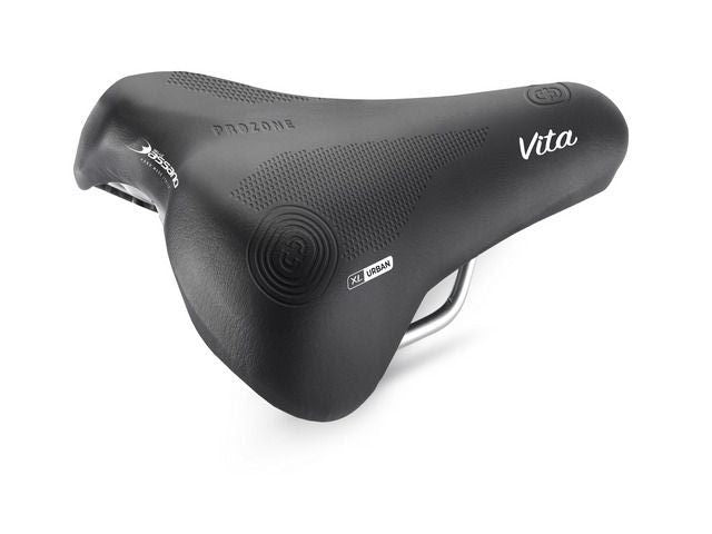 Selle bassano zadel vita prozone urban xxl unisex zwart op kaart