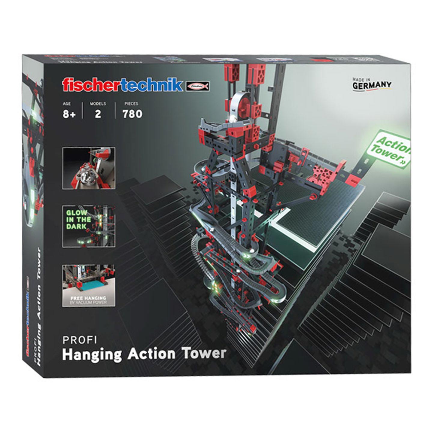 Fischertechnik Dynamic Hanging Action Tower Knikkerbaan, 780dlg.