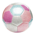 Duckiez metallic voetbal roze