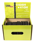 taya ketting 410h 1 2x1 8, zwart, 30mtr op rol
