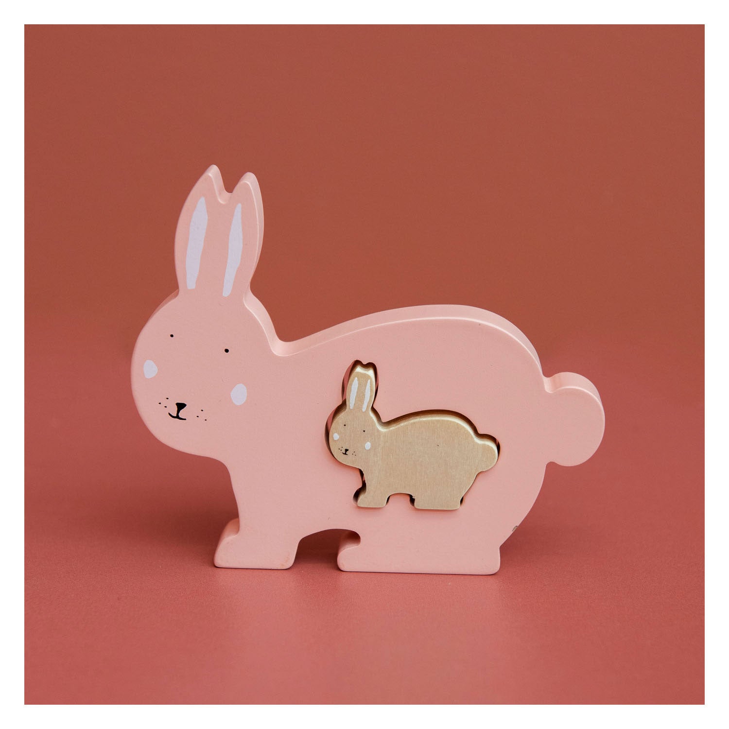 Trixie Houten Babypuzzel Mrs. Rabbit