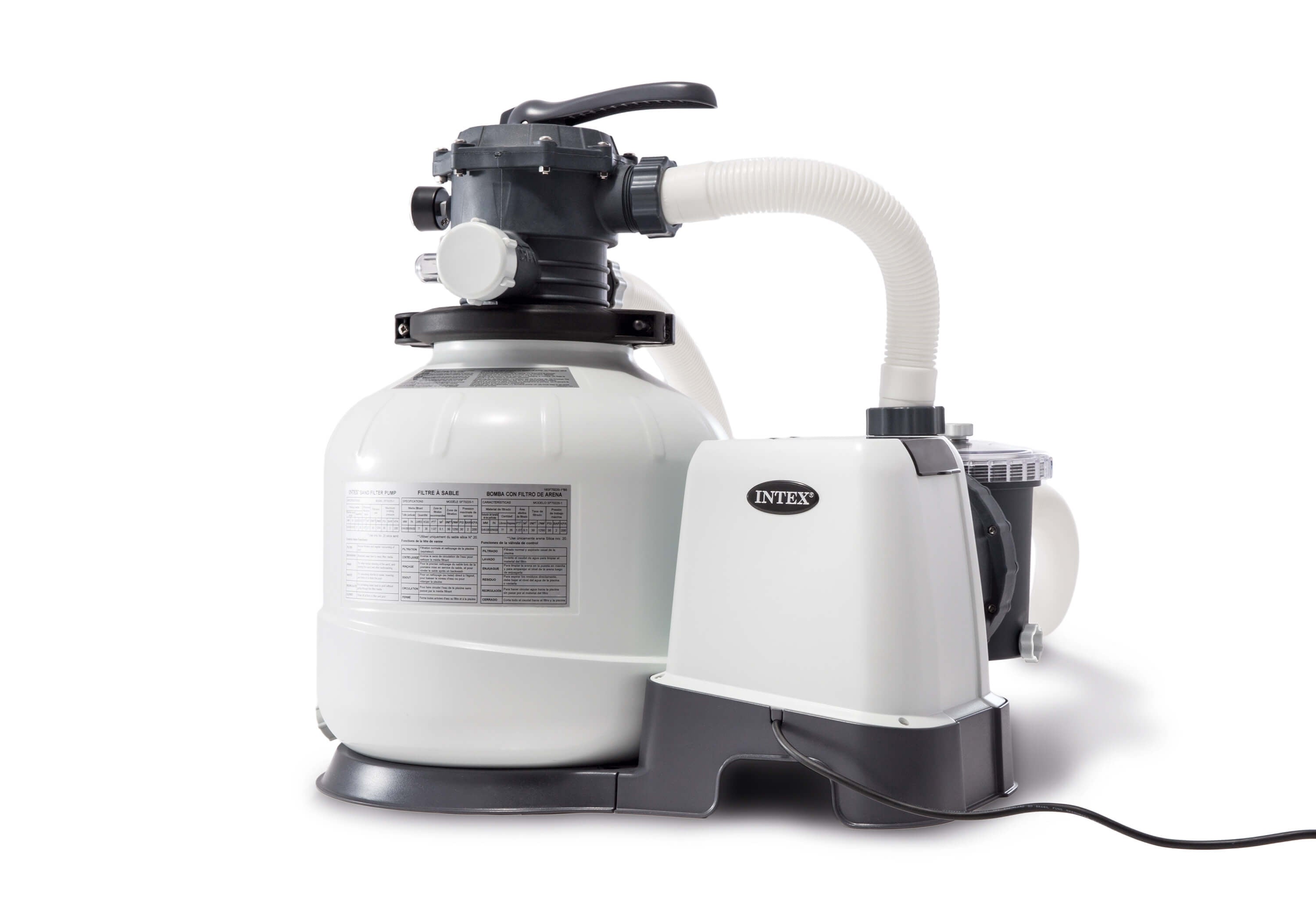 Intex 26648gs 2800 gph zandfilterpomp 220-240v 8000l