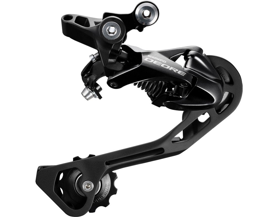 Shimano Achterderailleur Deore RD-M4120 10/11 SP staal/alu zwart