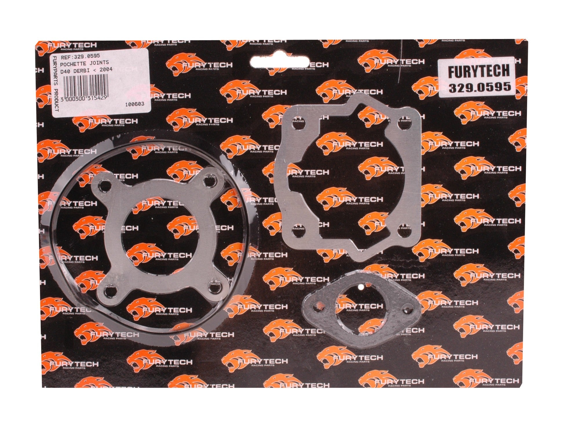 Kopset Furytech 40mm | Derbi Senda - GPR (-06)