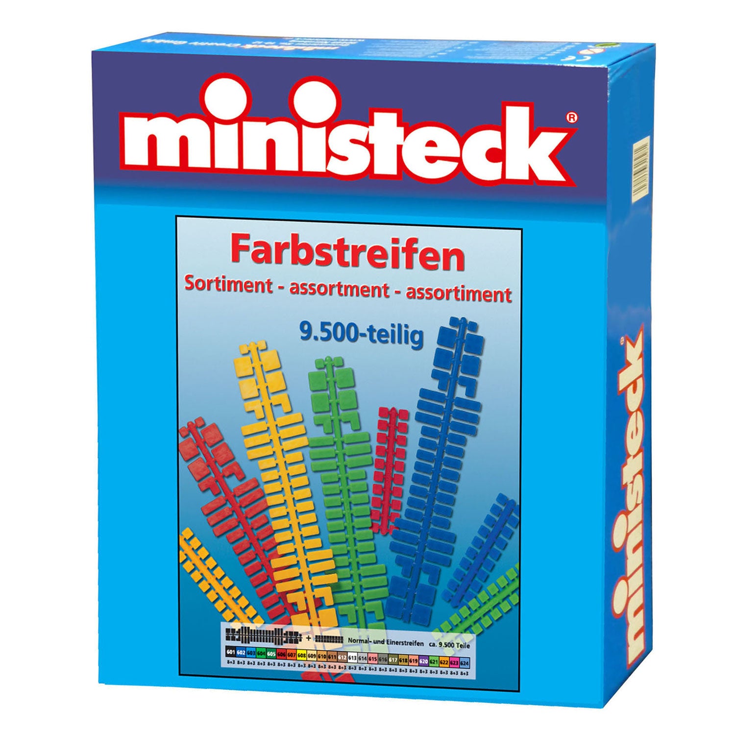 Ministeck Kleur strips 9500 delig