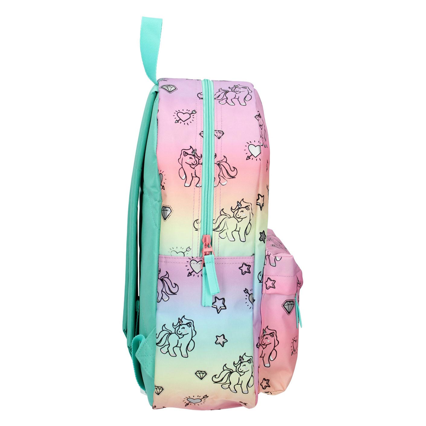 Milky Kiss Regenboog en Eenhoorns Rugzak Groot