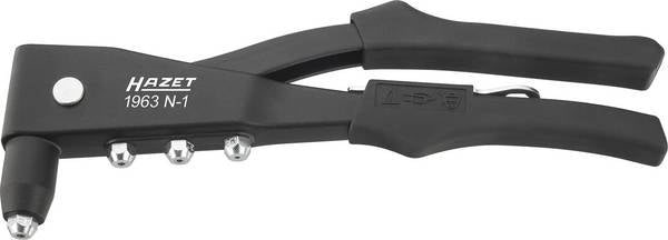 Hazet handnietzange 1963n-1 hand riveting pliers .