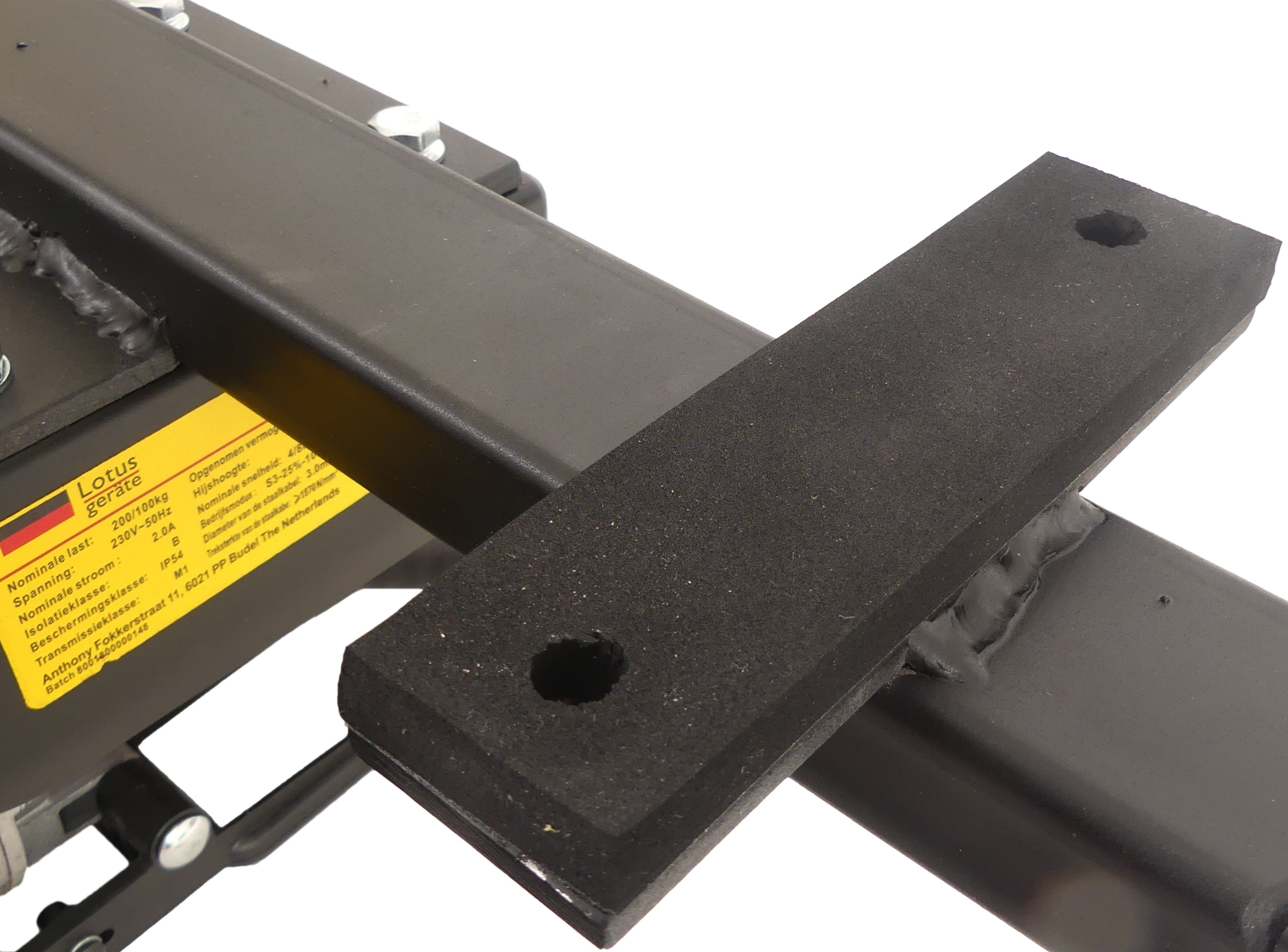 Edge Elektronische heftakel tot 200 kg zwart