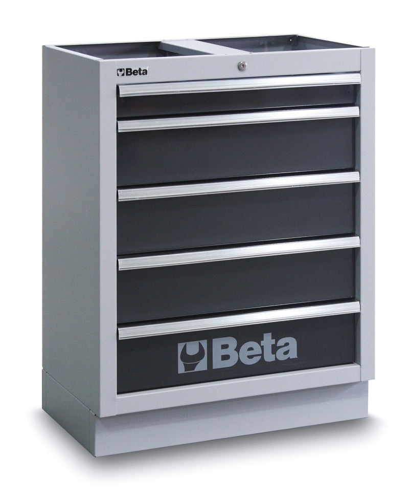 Vaste ladenkast met 5 laden Beta Tools (passend bij de C45 werkbanken)
