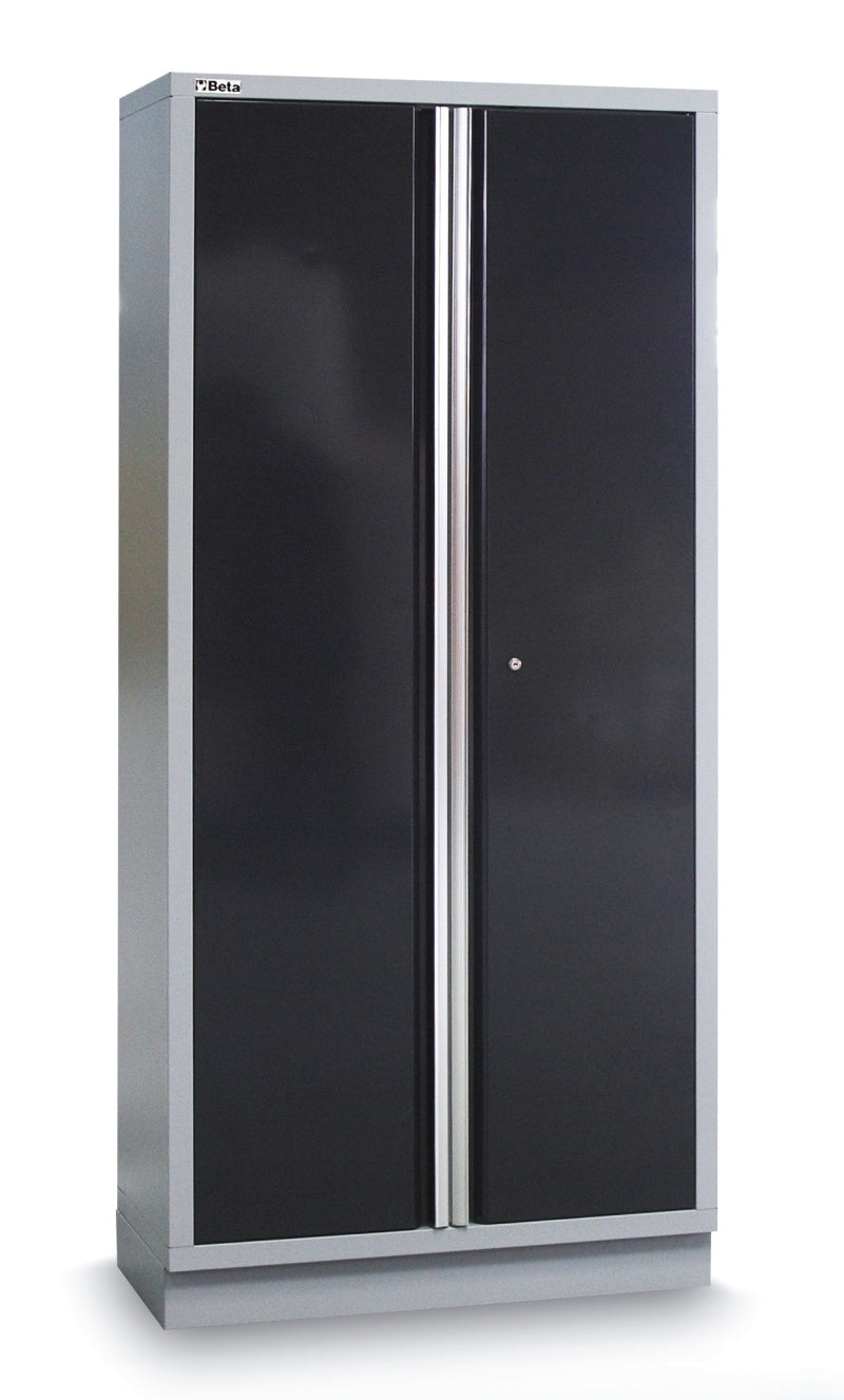 Plaatstalen hoge kast breed met beugels Beta Tools (passend bij de C45 werkbanken)
