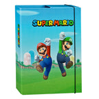 Undercover Super Mario Notitiemap A4 met Elastiek