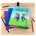 Undercover Super Mario Notitiemap A4 met Elastiek