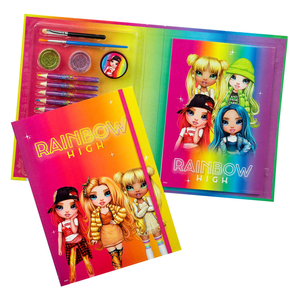 Undercover Rainbow High Make-up Kleurset, 19dlg.