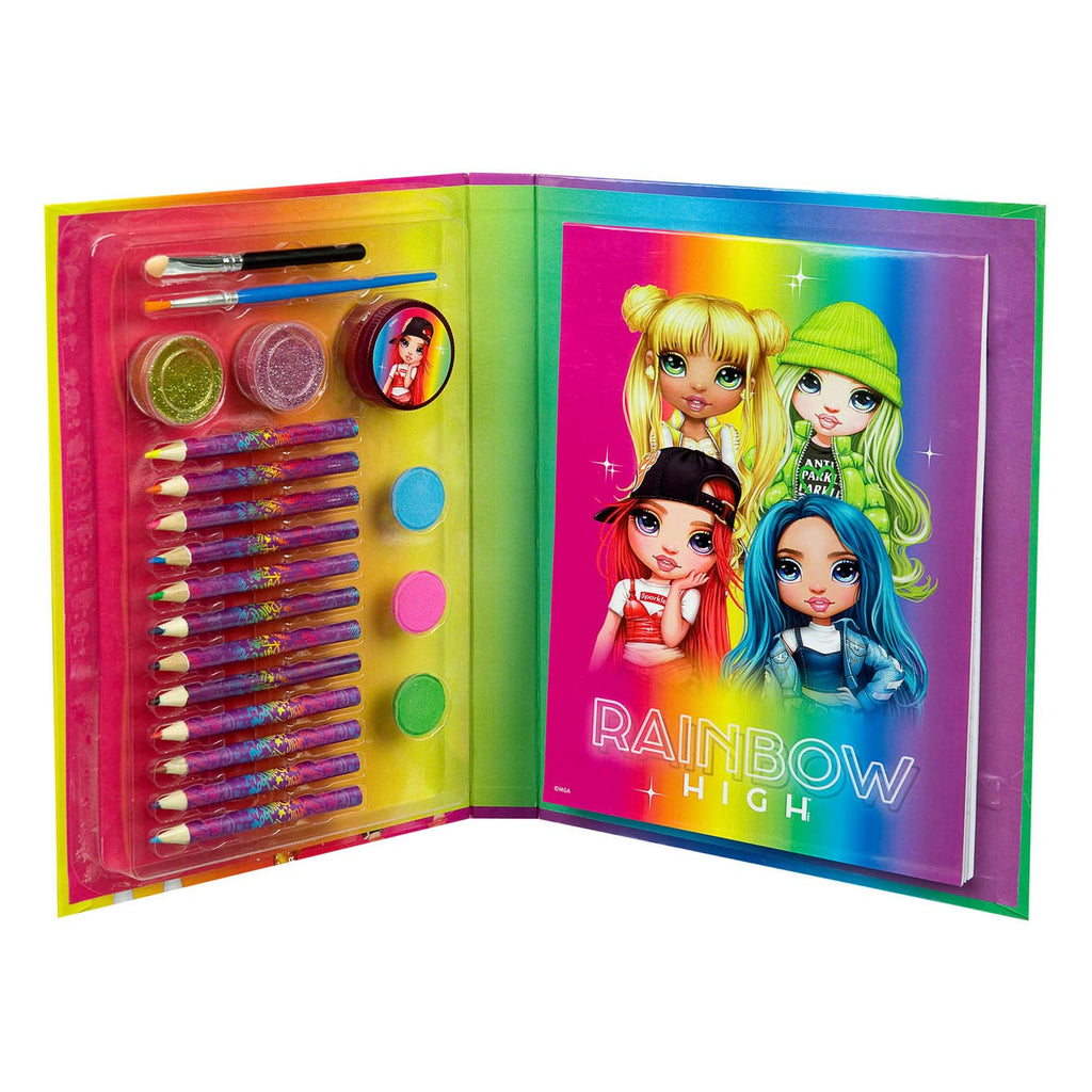 Undercover Rainbow High Make-up Kleurset, 19dlg.