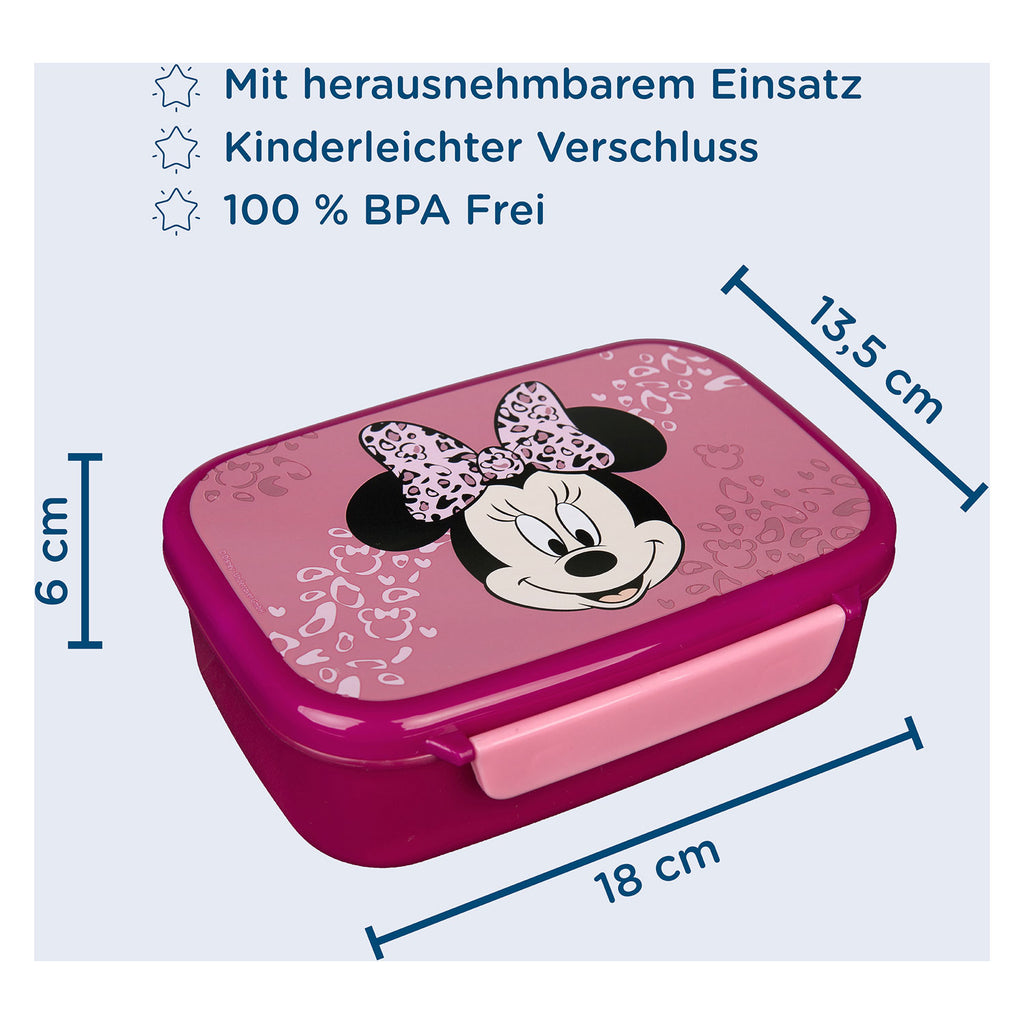 Undercover Minnie Mouse Broodtrommel