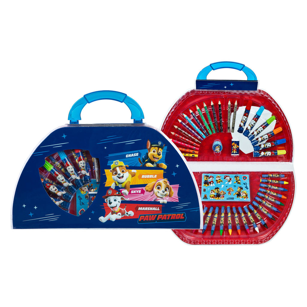 Otto simon paw patrol 51-delige kleurkoffer