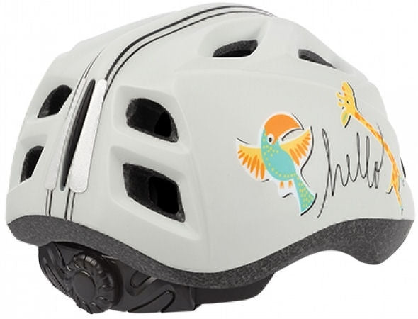 Polisport Fietshelm Polisport Premium XS (48-52cm) hello girafe / parot