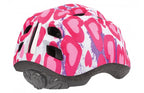 Polisport kinder helm 52-56cm hearts hartjes roze