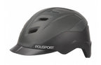 Polisport Fietshelm e'City M (54-59cm) mat zwart / mat
