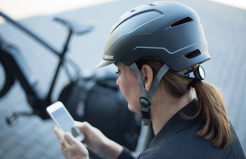 helm Polisport E City speed e-bike Zwart