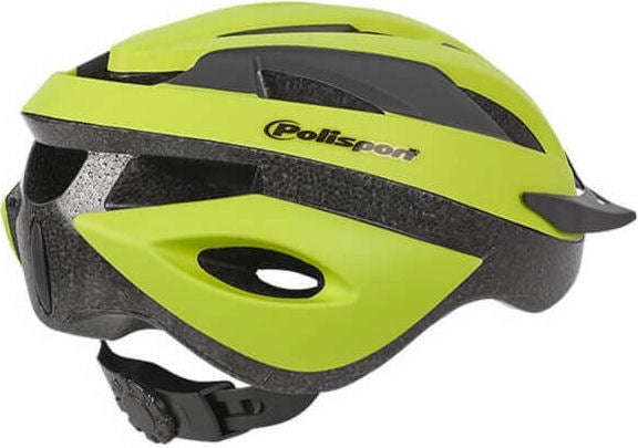 fietshelm sport ride 54-58 cm lime zwart maat m