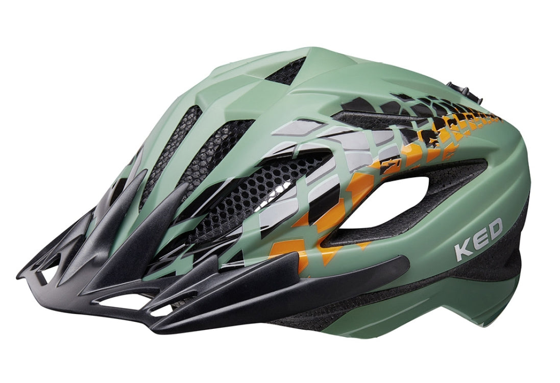 fietshelm ked street jr. pro m (53-58cm) - olijf