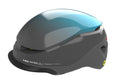 fietshelm mitro ue-1 m (52-58cm) - blauw / grijs