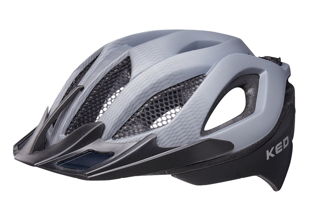 fietshelm ked spiri ii m (52-58cm) - matt grey / black