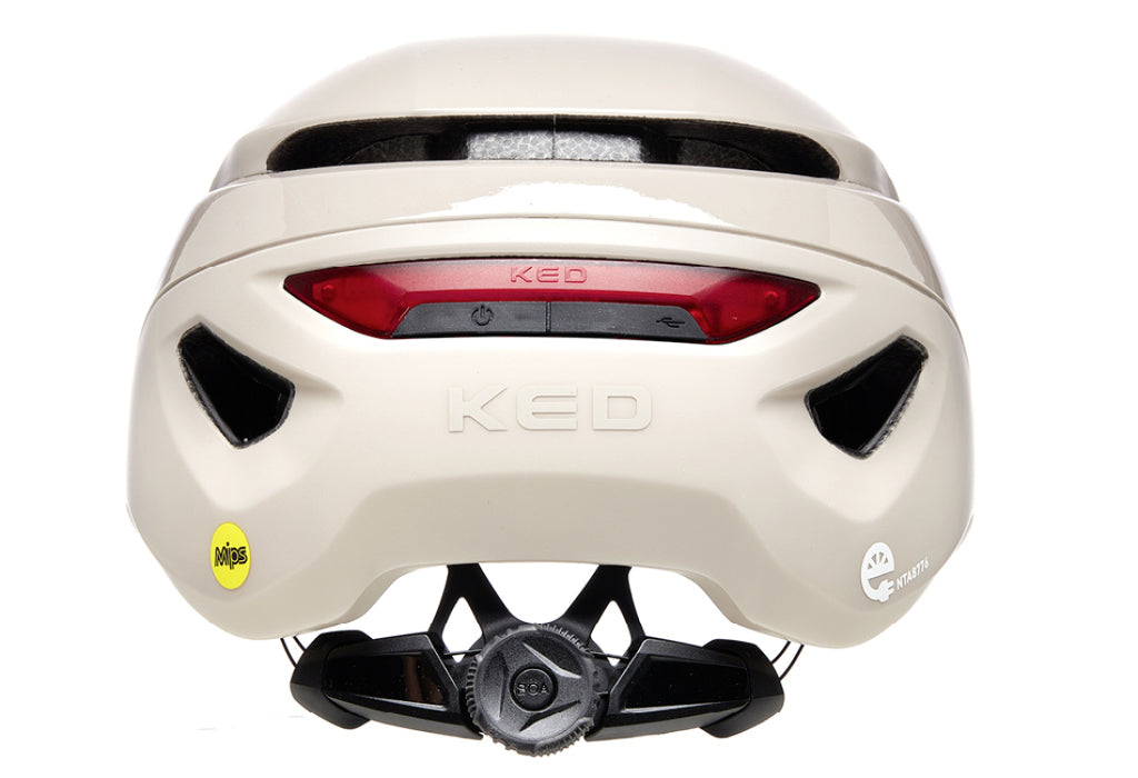 fietshelm ked mitro ue-1 l (56-61cm) - ash matt