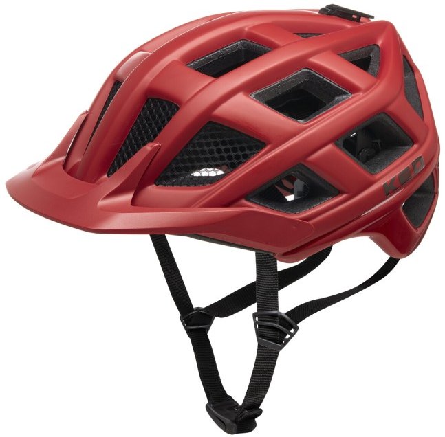 fietshelm ked crom l (57-62cm) - crimson red matt
