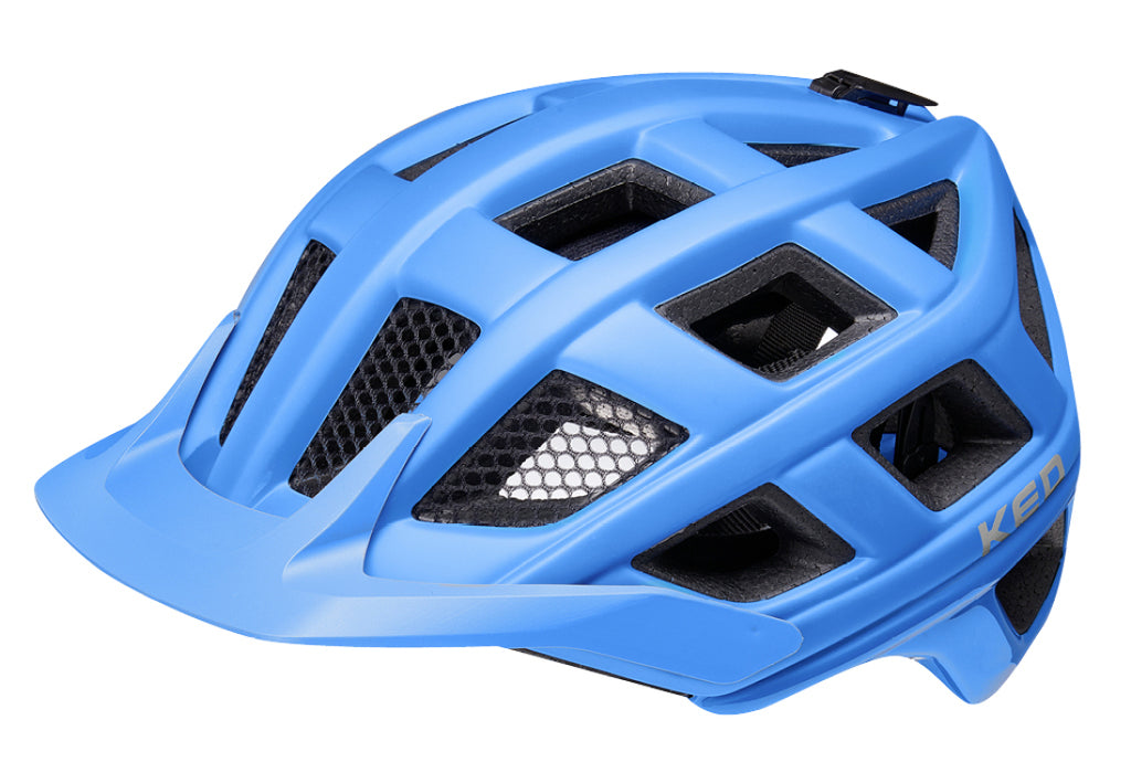 fietshelm ked crom m (52-58cm) - blue matt