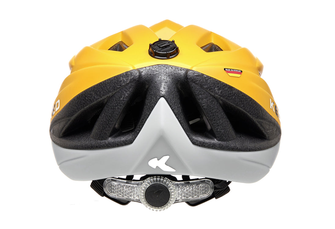 fietshelm street jr. pro s (49-55cm) - yellow grey