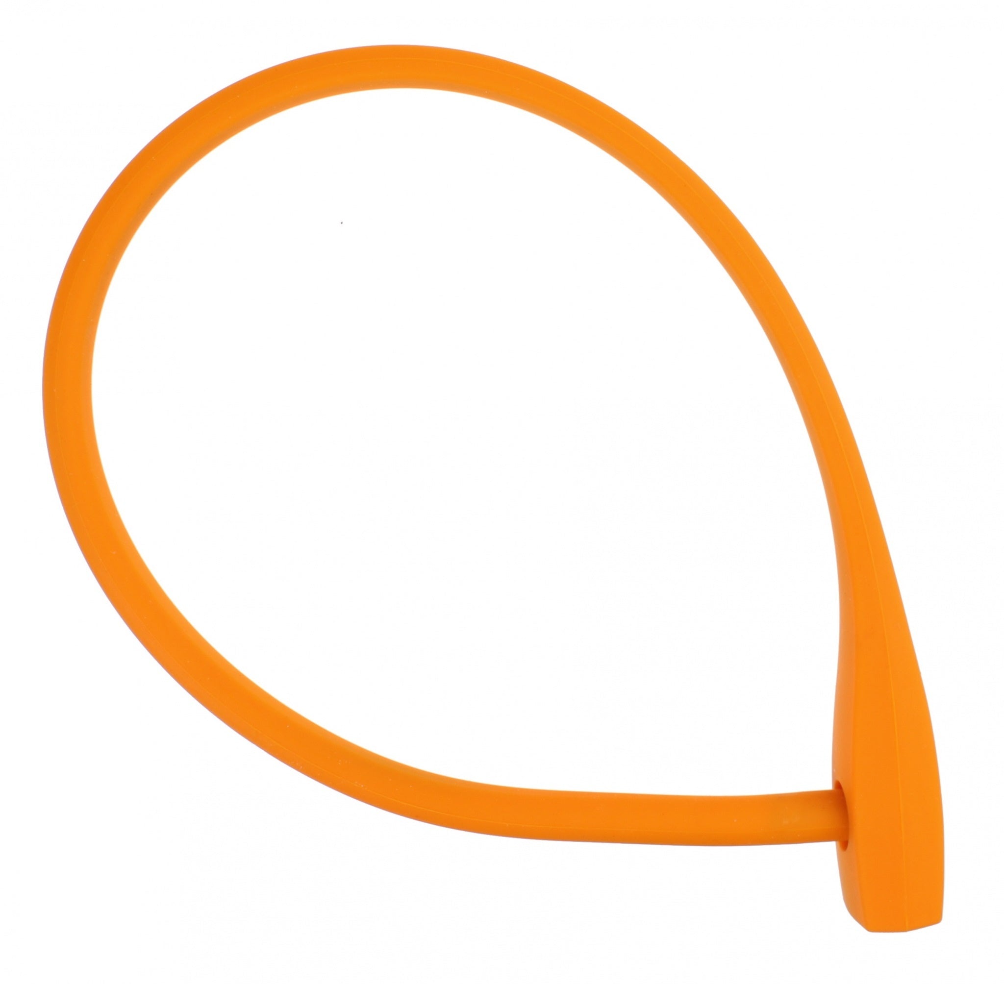 Qt cycle tech silicone kabelslot 60 cm oranje 2-sleutels