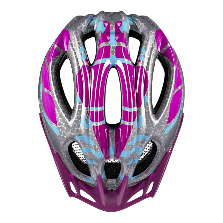 Ked Fietshelm Meggy II M (52-58cm) violet star