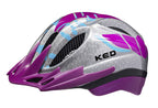 Ked Fietshelm Meggy II M (52-58cm) violet star