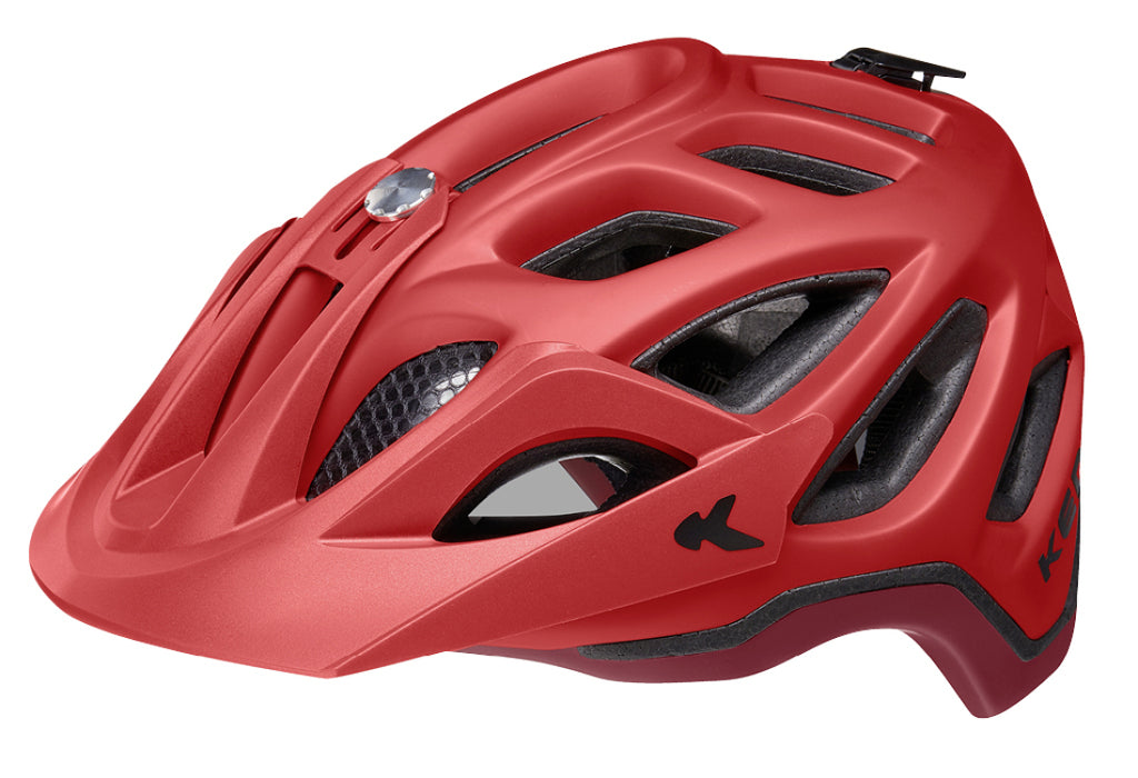fietshelm ked trailon m (52-58cm) - merlot matt