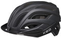 fietshelm ked champion visor l (58-61 cm) - process black matt