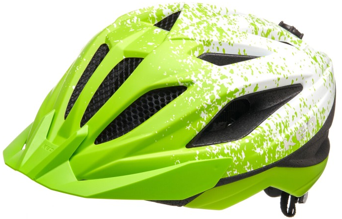 Ked Fietshelm Street Jr. S (49-55 cm) lime Groen
