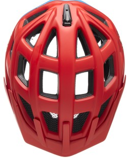 Fietshelm Kailu S (49-53cm) - fiery red blue matt