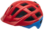 fietshelm kailu m (53-59cm) - fiery red blue matt