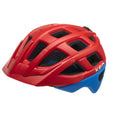 fietshelm kailu m (53-59cm) - fiery red blue matt