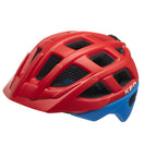 fietshelm kailu m (53-59cm) - fiery red blue matt